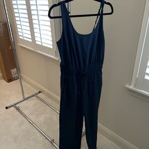 Abercrombie & Fitch Deep Blue Jumpsuit